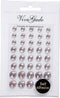 Vivi Gade Strasstenen Roze 6 + 8 + 10 Mm 40 Stuks