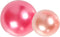 Vivi Gade Zelfklevende Halve Plakparels 2/8 Mm Roze 140 Stuks