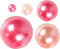 Vivi Gade Zelfklevende Halve Plakparels 2/8 Mm Roze 140 Stuks