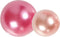 Vivi Gade Zelfklevende Halve Plakparels 2/8 Mm Roze 140 Stuks