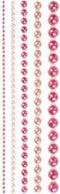 Vivi Gade Zelfklevende Halve Plakparels 2/8 Mm Roze 140 Stuks