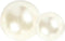 Vivi Gade Zelfklevende Halve Plakparels 2/8 Mm Wit 140 Stuks