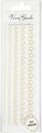Vivi Gade Zelfklevende Halve Plakparels 2/8 Mm Wit 140 Stuks