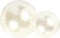 Vivi Gade Zelfklevende Halve Plakparels 2/8 Mm Wit 140 Stuks