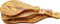 Vivi Oggi - Borrelplank - Tapasplank - 25 cm - Set van 4 - Olijfhout - Kerst