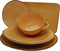 Vivi Oggi - Diepe Borden - Pastabord - Ø 24cm - Geel - Italië - Kerst