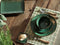 Vivi Oggi - Diepe Borden - Pastabord - Ø 24cm - Groen - Italië