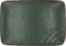 Vivi Oggi - Dinerborden - 28cm x 19.5cm - Rechthoekig - Groen - Kerst