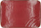 Vivi Oggi - Dinerborden - 28cm x 19.5cm - Rechthoekig - Rood - Kerst