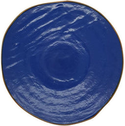 Vivi Oggi - Dinerborden - Bord - Rond - Ø 28cm - Blauw - Italië - Kerst