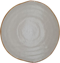 Vivi Oggi - Dinerborden - Bord - Rond - Ø 28cm - Grijs - Italië - Kerst