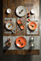 Vivi Oggi - Dinerborden - Bord - Rond - Ø 28cm - Grijs - Italië - Kerst
