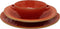 Vivi Oggi - Dinerborden - Bord - Rond - Ø 28cm - Oranje - Italië - Kerst