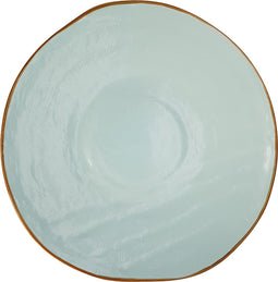 Vivi Oggi - Dinerborden - Bord - Rond - Ø 28cm - Turquoise - Italië - Kerst