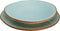 Vivi Oggi - Dinerborden - Bord - Rond - Ø 28cm - Turquoise - Italië - Kerst