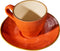 Vivi Oggi - Espressokopjes - Kleurrijk - Kop met Schotel - Set van 6 - 50ml - Kerst