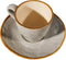Vivi Oggi - Espressokopjes - Kleurrijk - Kop met Schotel - Set van 6 - 50ml - Kerst