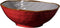 Vivi Oggi - Grote Serveerschaal - Rood - Ø 27cm - Italië - Kerst