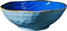 Vivi Oggi - Grote Serveerschaal - Turquoise - Ø 27cm - Italië - Kerst