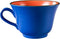 Vivi Oggi - Koffiekopjes - Mok - Thee- Cappuccino - Set van 6 - Ø 13cm - Kop - 300ml - Cadeau - Italië
