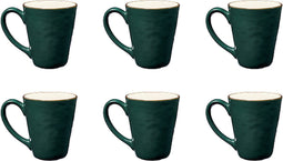 Vivi Oggi - Mokken - Bekers - Set van 6 - Groen - 250ml