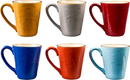 Vivi Oggi - Mokken - Bekers - Set van 6 - Koffie Mok - 250ml