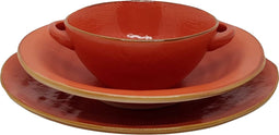 Vivi Oggi - Serviesset - Dinerbord - Diep Bord - Soepkom - Oranje - Italië