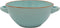 Vivi Oggi - Soepkom met Onderbord - Serviesset - Turquoise - Italië - Kerst