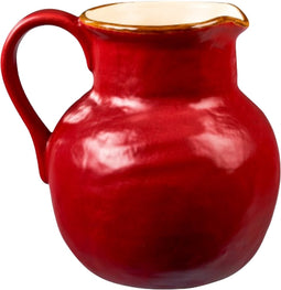 Vivi Oggi - Waterkan - Karaf - 2L - Aardewerk - Rood - Italië - Kerst