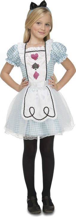 VIVING COSTUMES / JUINSA - Alice kostuum voor meisjes - 10-12 jaar