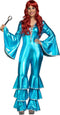 VIVING COSTUMES / JUINSA - Blauw Saturday Night Fever kostuum voor dames - M / L