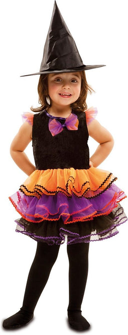 VIVING COSTUMES / JUINSA - Fantasy heks kostuum voor meisjes - 98/104 (3-4 jaar) - Kinderkostuums