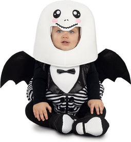 VIVING COSTUMES / JUINSA - Grappig spook kostuum voor baby's - 7 - 12 maanden