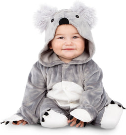 VIVING COSTUMES / JUINSA - Grijze koala vermomming voor baby - 80 cm (12-18 maanden)