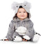 VIVING COSTUMES / JUINSA - Grijze koala vermomming voor baby - 80 cm (12-18 maanden)