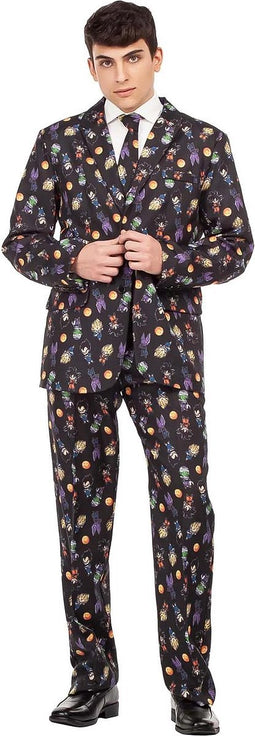 VIVING COSTUMES / JUINSA - Kostuum met Dragon Ball Z opdruk voor volwassenen - M / L (180 cm)
