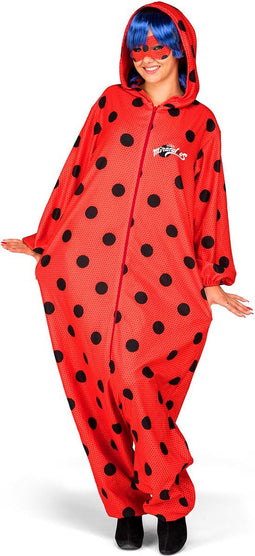VIVING COSTUMES / JUINSA - Ladybug kostuum met accessoires voor volwassenen - XS