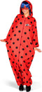 VIVING COSTUMES / JUINSA - Ladybug kostuum met accessoires voor volwassenen - XS