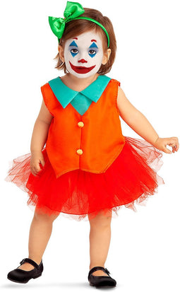 VIVING COSTUMES / JUINSA - Miss Joker kostuum voor meisjes - 7 - 12 maanden