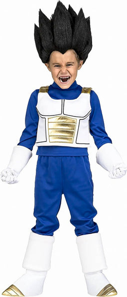 VIVING COSTUMES / JUINSA - Vegeta Dragon Ball Z kostuum voor kinderen - 10-12 jaar