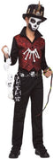 VIVING COSTUMES / JUINSA - Voodoo tovenaar kostuum voor jongens - 7 - 9 jaar
