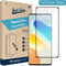 Vivo X80 Pro screenprotector - Full Cover - Gehard glas - Zwart - Just in Case