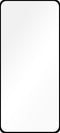 Vivo X80 Pro screenprotector - Full Cover - Gehard glas - Zwart - Just in Case