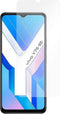 Vivo Y76 screenprotector - Gehard glas - Transparant - Just in Case