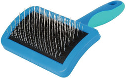 Vivog slickerborstel hard blauw - S