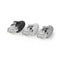 Nedis RJ45-Connector - RJ45 Pass Through - Stevig/Gesnoerd UTP CAT6 - Recht - Verguld - 10 Stuks - PVC - Grijs / Wit / Zwart - Doos