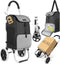 Safe Age® Boodschappentrolley - 45L - Koelvak - Opvouwbaar - Grijs
