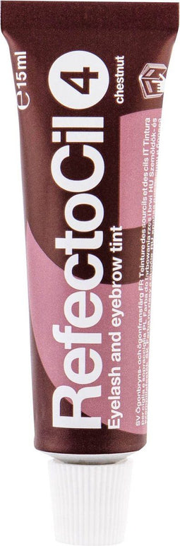 RefectoCil Wenkbrauw- en Wimperverf - Nr. 4 Kastanje - 15 ml