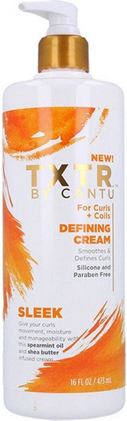 Styling Crème Cantu Txtr Sleek Krullend Haar (473 ml)