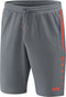 Jako - Training shorts Prestige - Training shorts Prestige - XS - steengrijs/flame